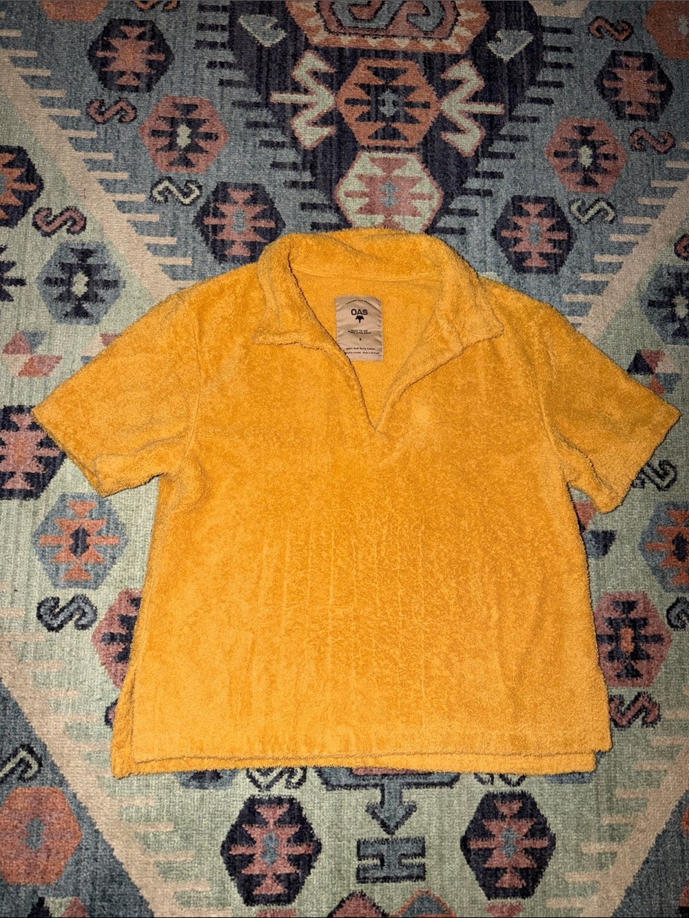 OAS terry cloth top